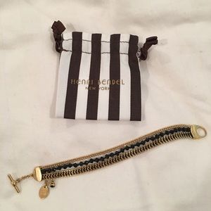 Henri Bendel 3 Row bracelet